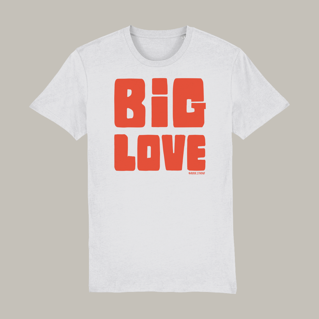 'BIG LOVE' White T-Shirt.