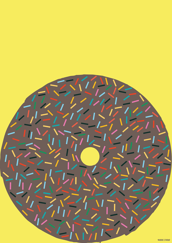 'Donut' Giclée Print