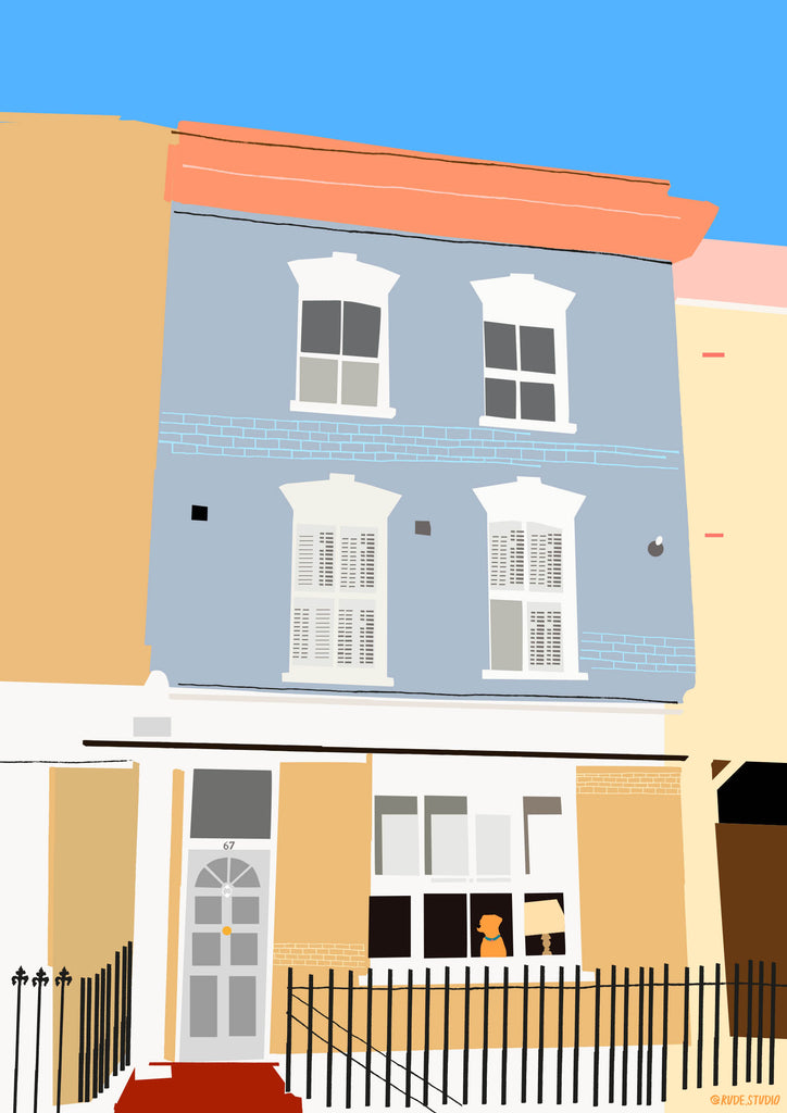 'I Love My House' Art
