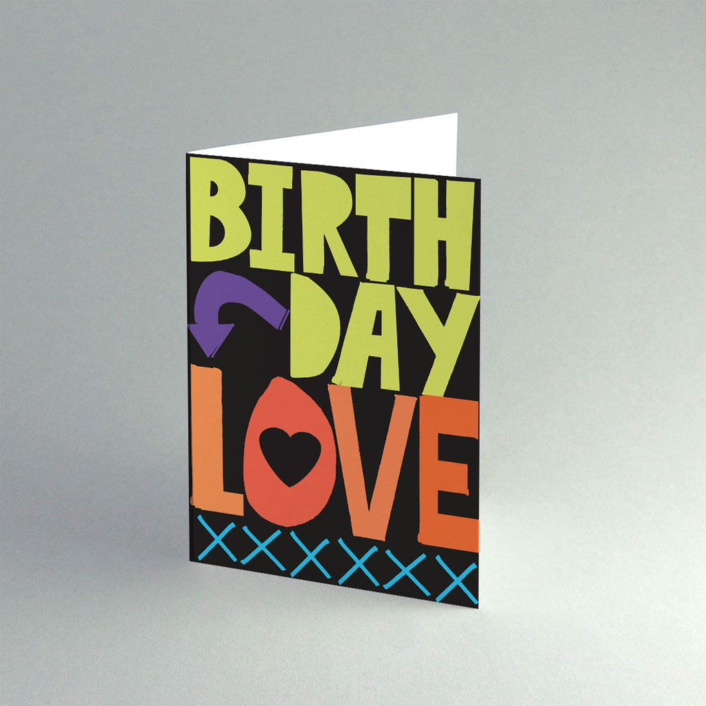 'Birthday Love' Card.