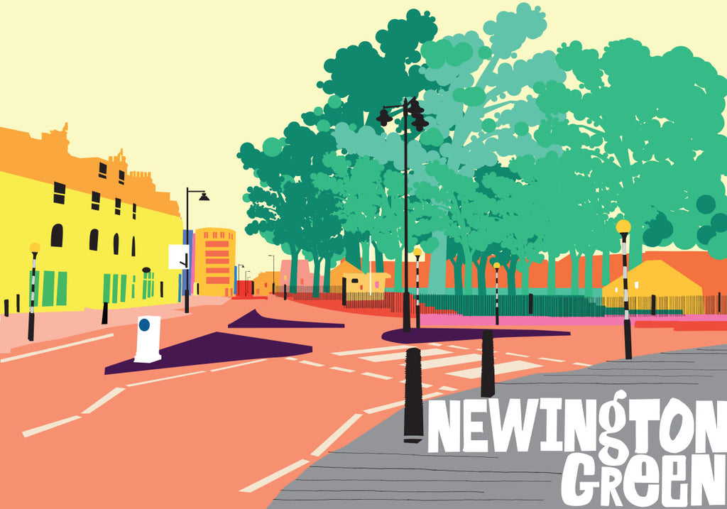 A5 'Newington Green' Card
