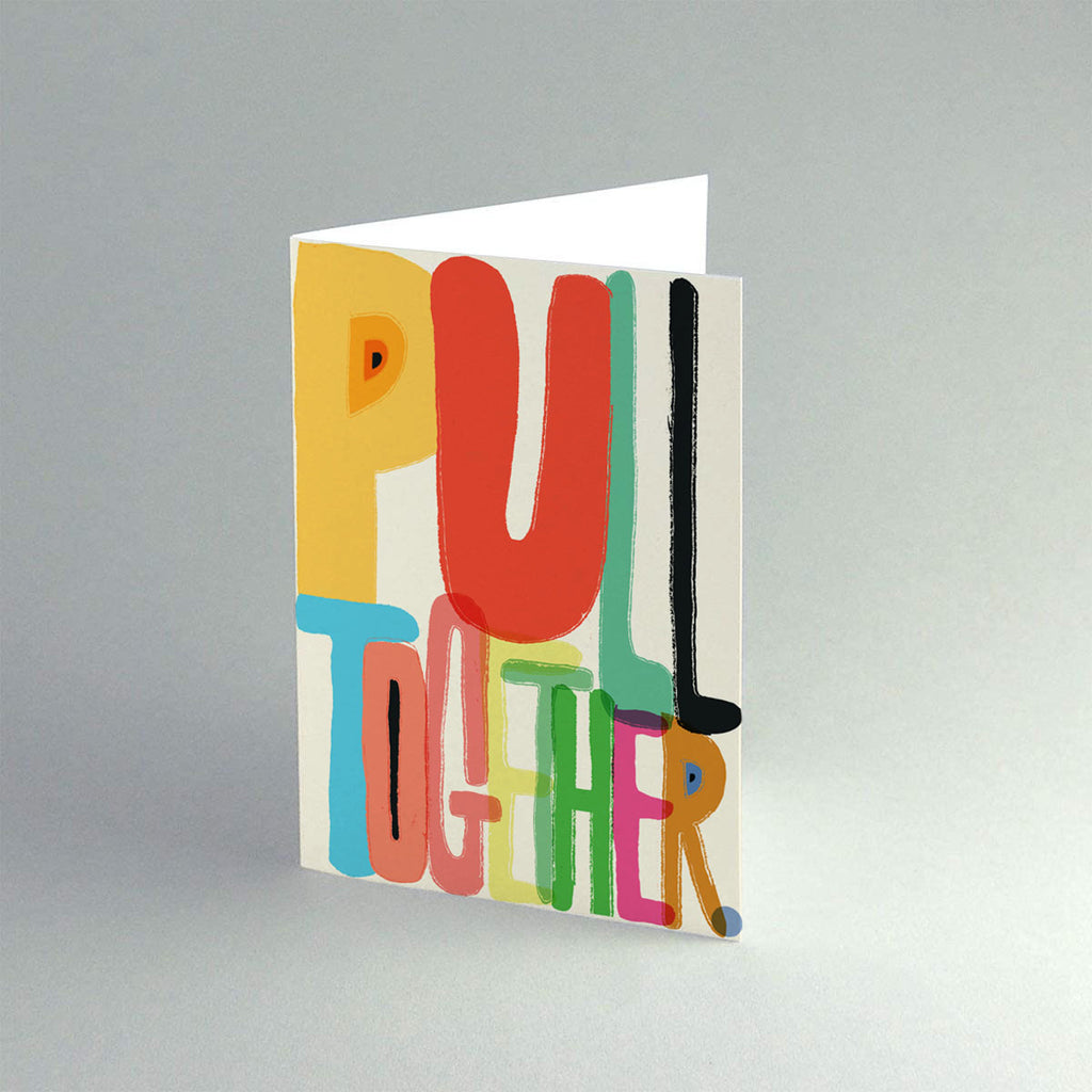 'Pull' Greeting Card | RUDE