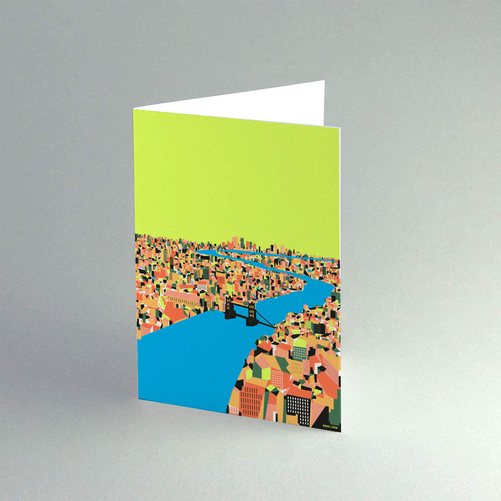 'Thames Lime' Card
