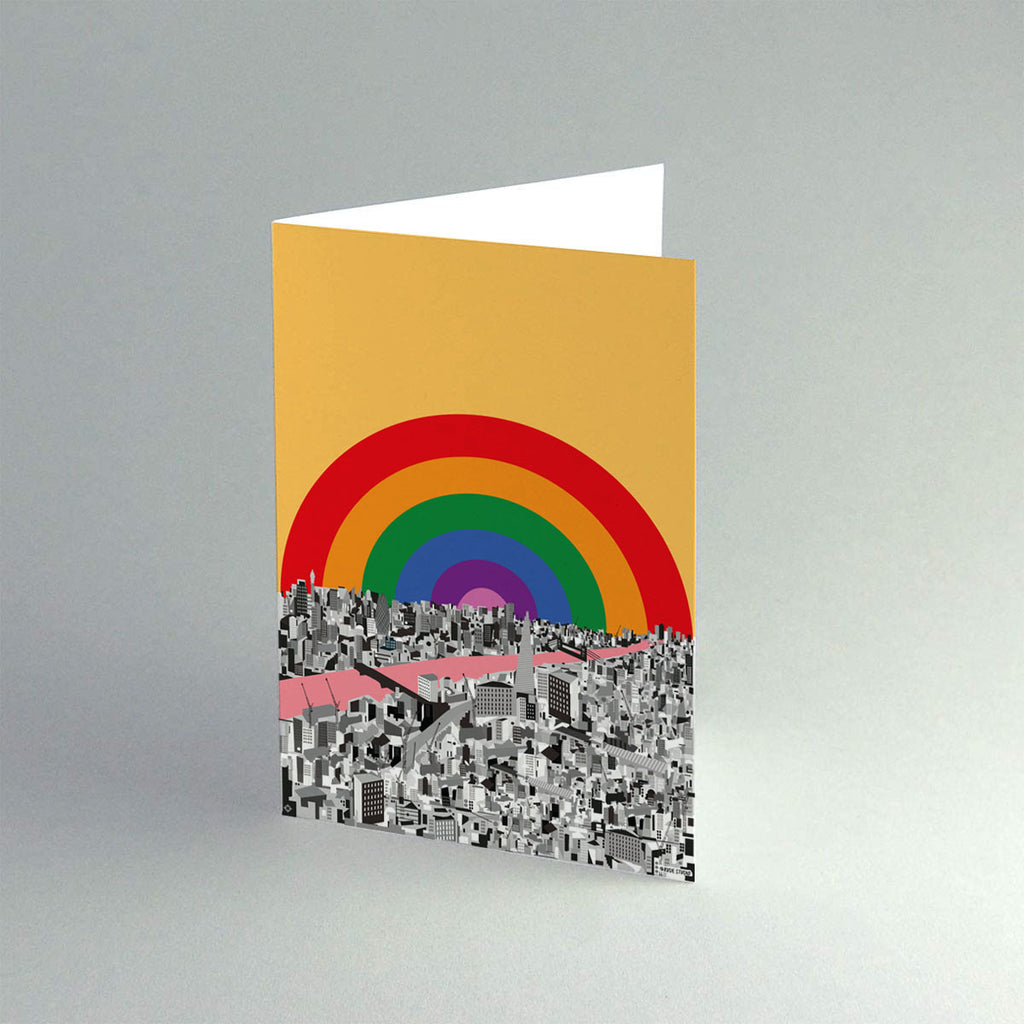 'London Rainbow' Card