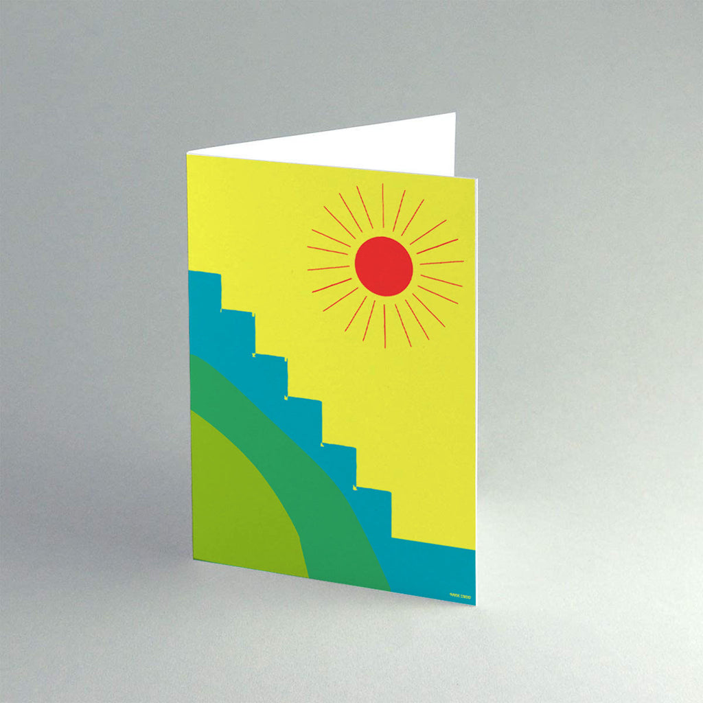 'Stairs' Greeting Card | RUDE