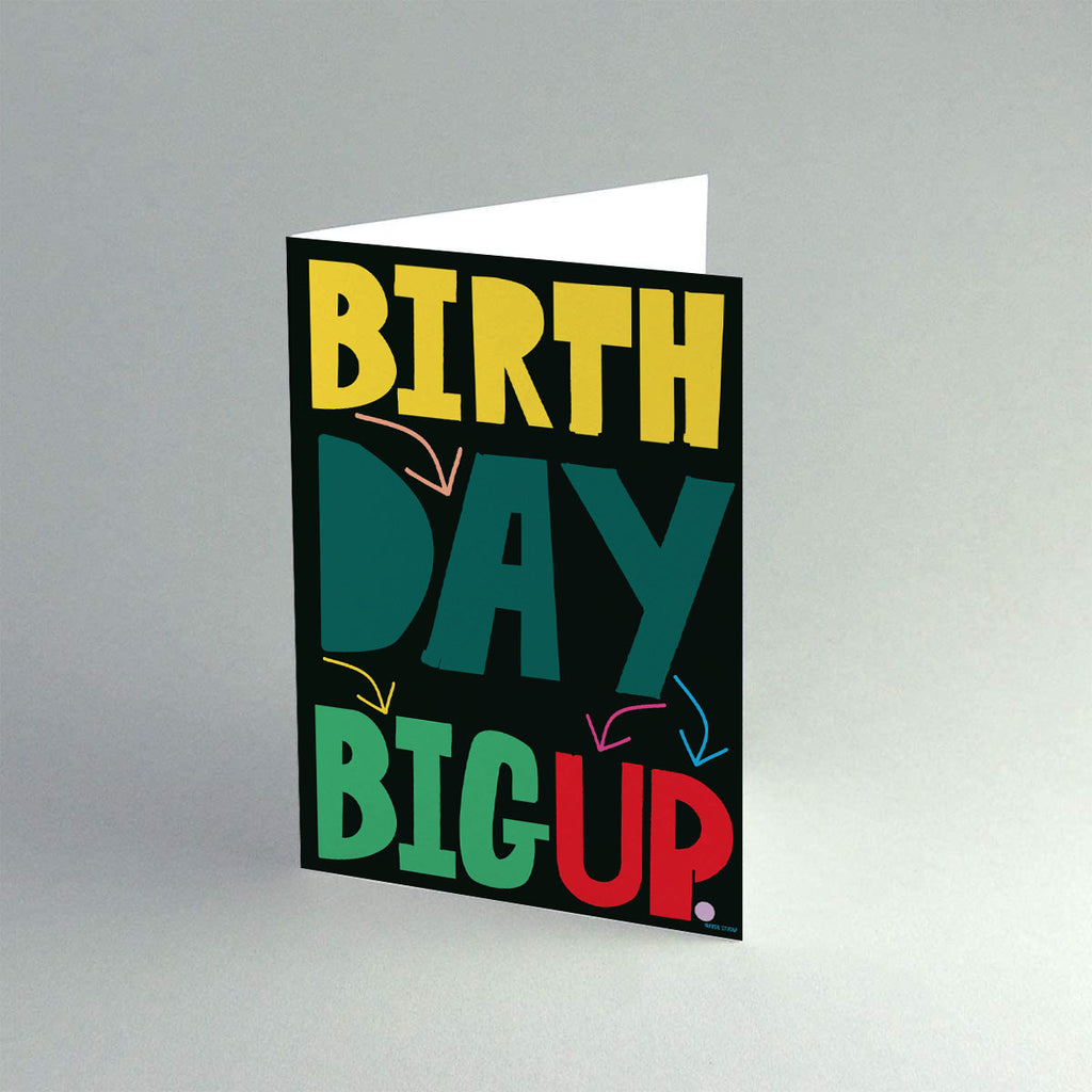 'Birthday Big Up' Card.