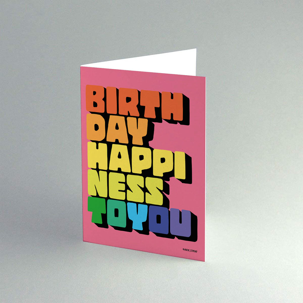'BD Happiness' Card