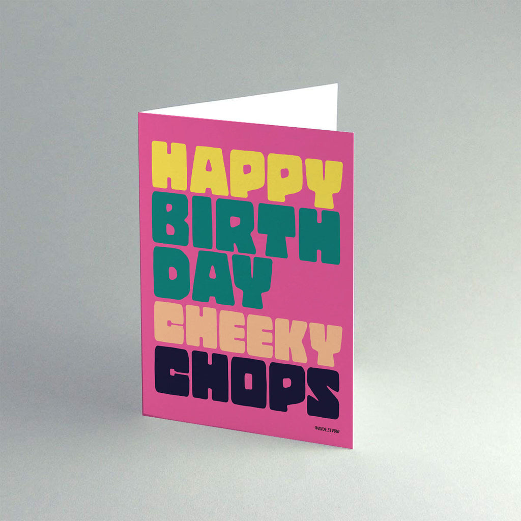 'Chops' Card