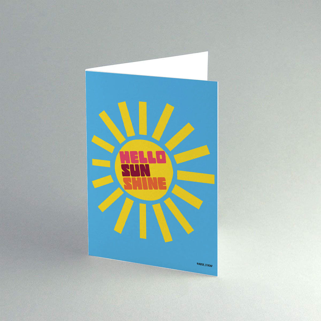'Hello Sun' Card