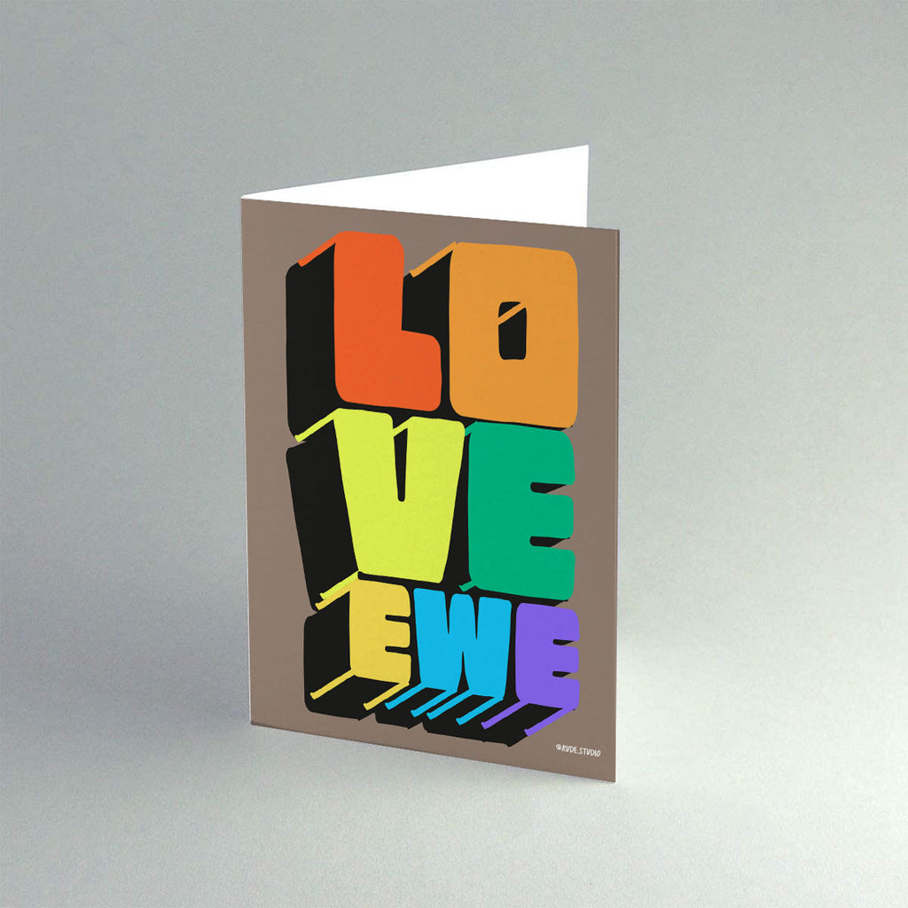 'Love Ewe' Card