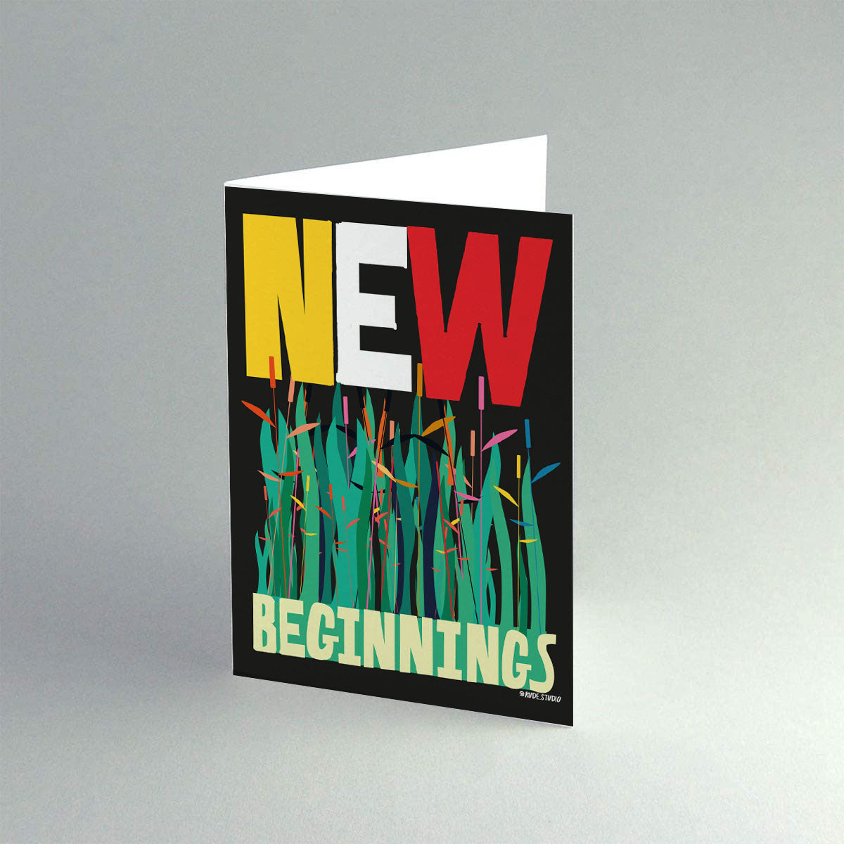 'Beginnings' Greeting Card | RUDE