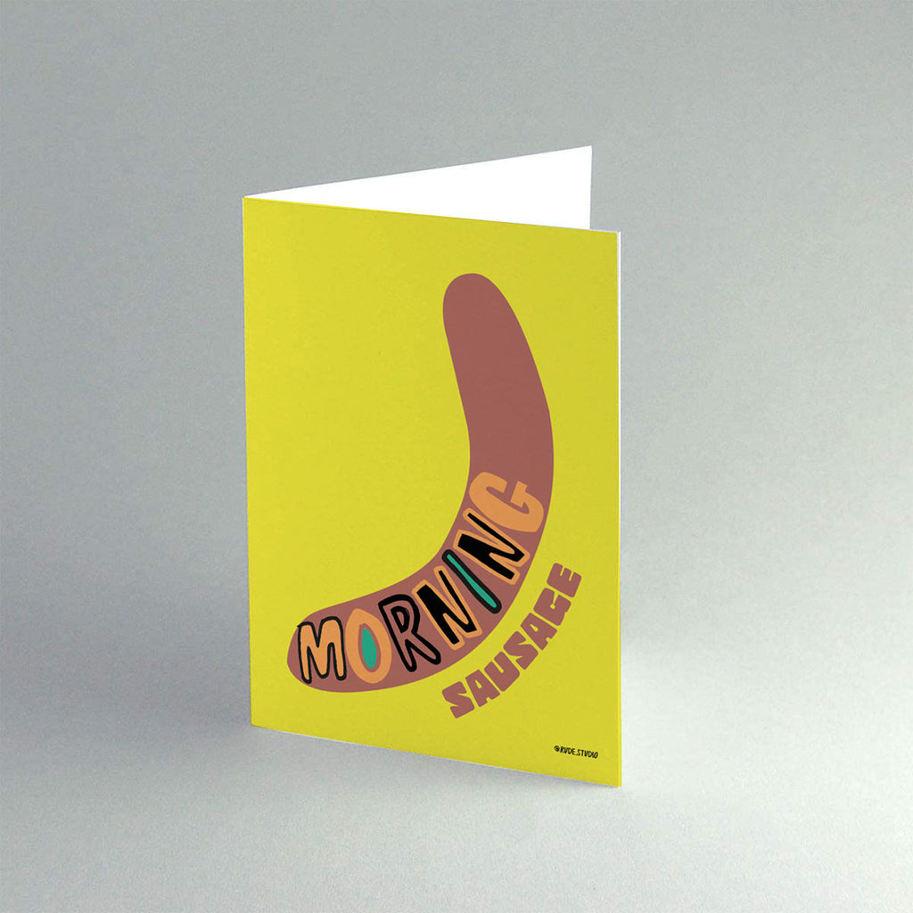 'Sausage' Card