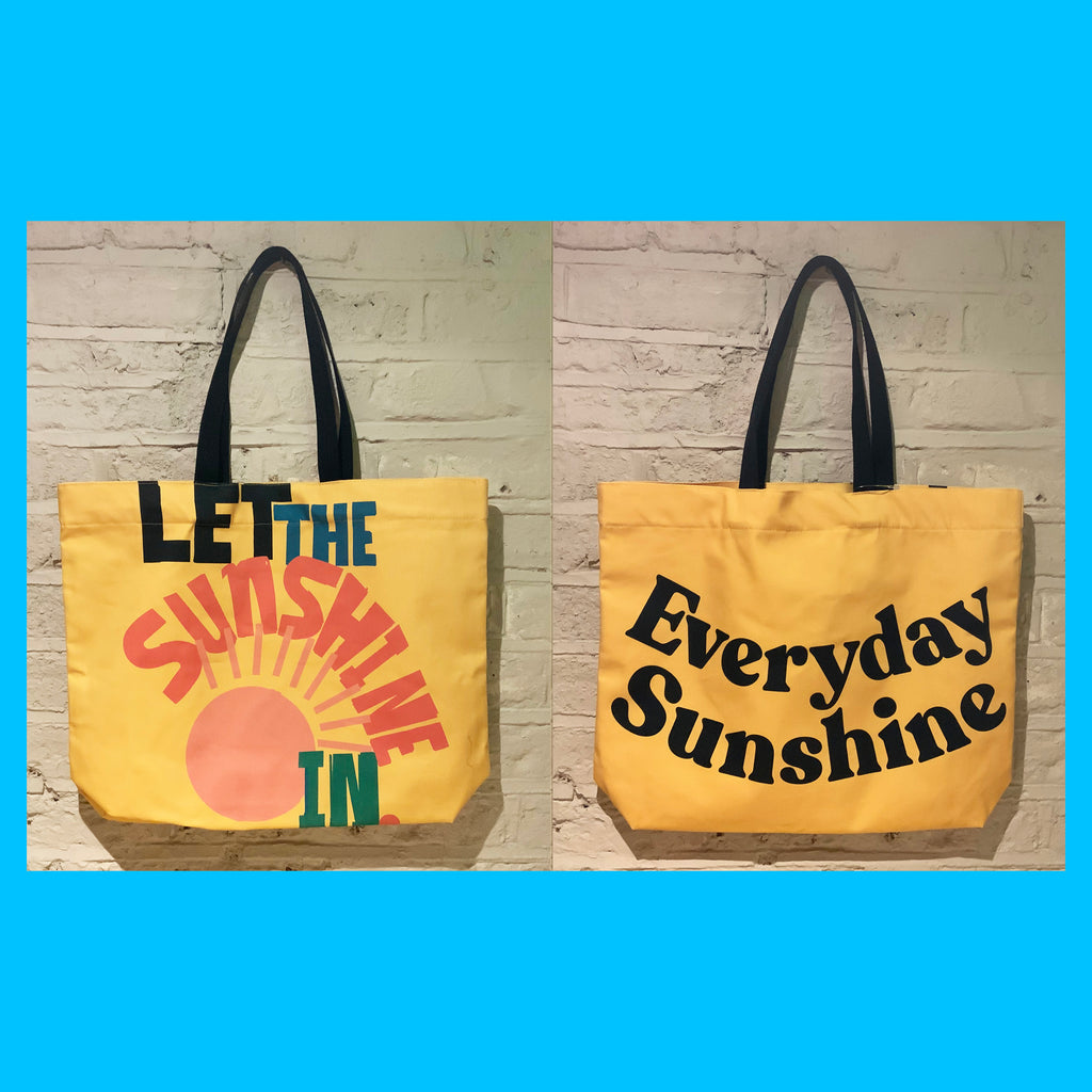 'Sunshine' Large Tote Bag.