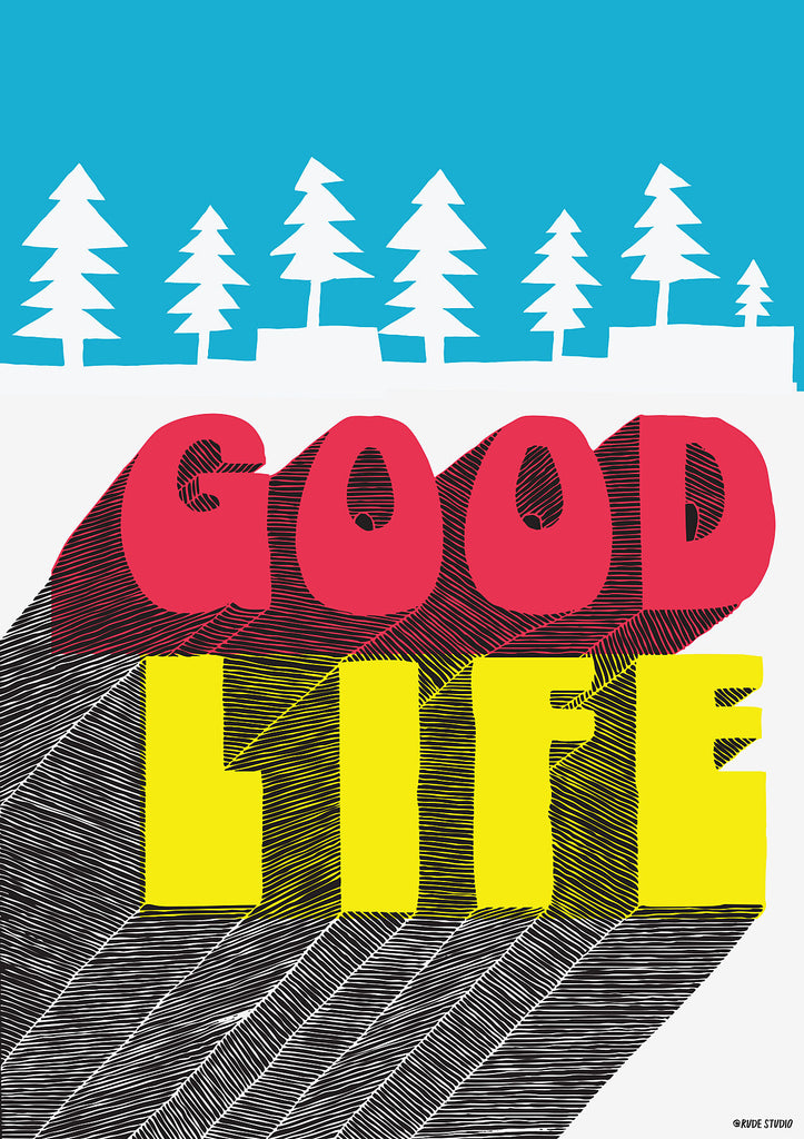 'Good Life' Giclée Print