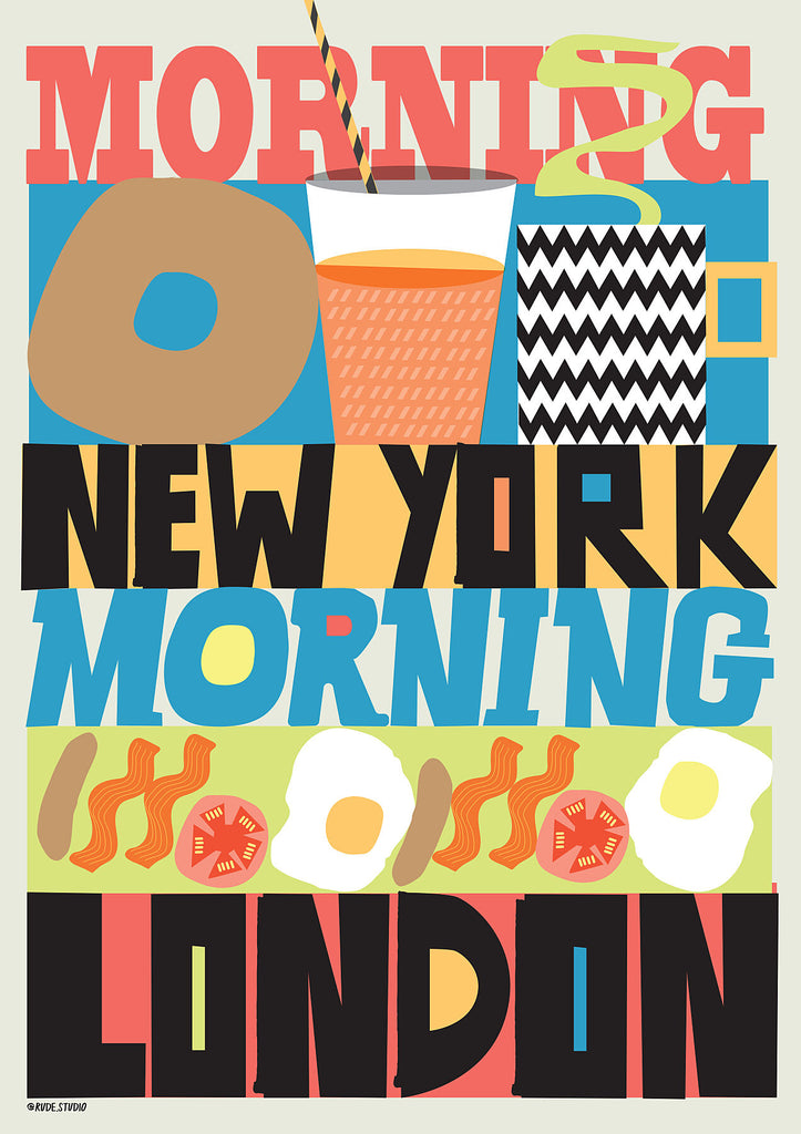 'Morning NY' Giclée Print
